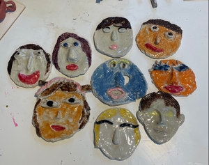 Thursday September 26 th 10 am - 12 pm- Clay handbuilding workshop - create you own portrait in clay!