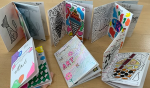 Friday 27th September 10am - 12 pm Come and create a mini book or zine in Kawaii cute or comic book style