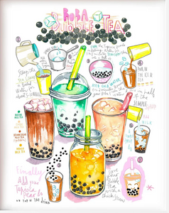 Wednesday 25th September  10 am - 12 pm Create a poster for Bubble tea