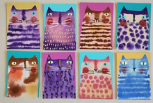 Load image into Gallery viewer, Whimsical animals collage and painting workshop Wed 30th September 10 am - 12 pm
