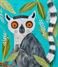 Load image into Gallery viewer, Whimsical animals collage and painting workshop Wed 30th September 10 am - 12 pm
